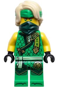 Lloyd Dragons Rising Minifigure - Lloyd - Dragons Rising, Tournament Armor, Dark Green Bandana - njo1053