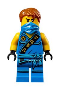 Jay Minifigure - Jay wearing a sleeveless shirt and a bandana - njo137