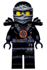 Cole Minifigure - Cole wearing Deepstone Armor with Possession theme - njo140