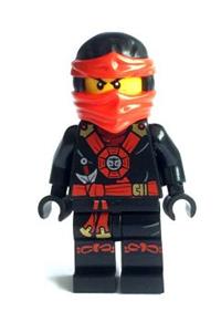 Kai Minifigure - Kai in Deepstone armor from Possession with no shoulder armor - njo148