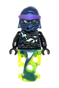 Chain Master Wrayth Minifigure - Wrayth with ghost lower body - njo155