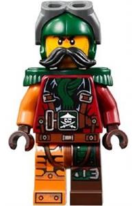 Flintlocke Minifigure - Flintlocke - Epaulettes - njo197