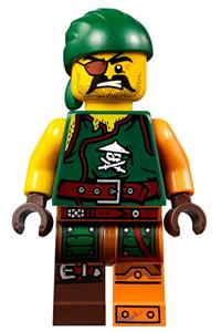 Sqiffy Minifigure - Sqiffy with a neck bracket - njo215