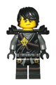 Cole (Honor Robe) - Day of the Departed, Hair and Black Shoulder Armor - njo297
