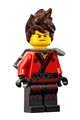 Kai - The LEGO Ninjago Movie, hair, flat silver katana holder - njo317