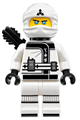 Zane from The LEGO Ninjago Movie with a black quiver - njo318