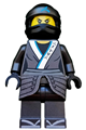 Nya from The LEGO Ninjago Movie wearing a cloth armor skirt - njo320