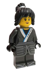 Nya - The LEGO Ninjago Movie, Cloth Armor Skirt, Hair, Crooked Smile / Open Mouth Smile njo321a