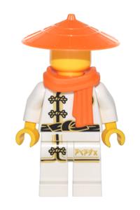 Mannequin Minifigure - Mannequin wearing a hat and scarf - njo344