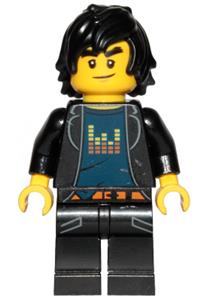 Cole Minifigure - Cole, Pixels Bars - njo436
