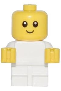 Baby - White Body with Yellow Hands, Head with Neck njo446