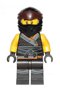 Cole Minifigure - Legacy Cole wearing Sons of Garmadon robe - njo551