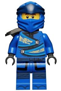 Jay - Legacy Minifigure - Jay from Legacy theme wearing an armor shoulder pad - njo598