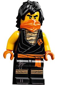 Cole Minifigure - Legacy Cole wearing an orange bandana - njo645