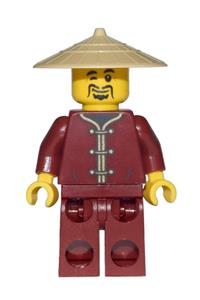 Statue Minifigure - Statue of Chen's Noodle House sign - njo668