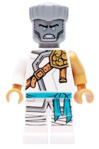 Zane Hero Minifigure - Zane Hero with hair - njo690