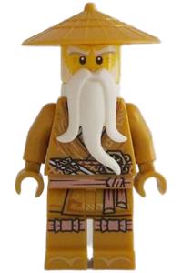  Wu Sensei - pearl gold robe, white beard njo731