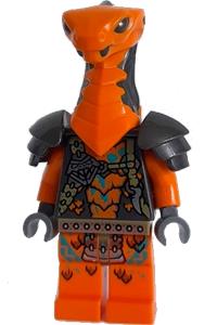 Boa Destructor Minifigure - Boa Destructor with shoulder pads and utility harness - njo752