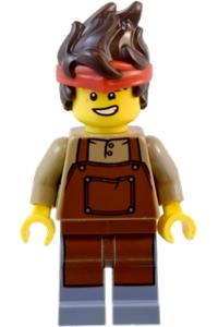 Kai - Blacksmith Kai Minifigure - Kai as Blacksmith Kai - njo830