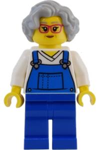 Street Vendor Minifigure - njo835