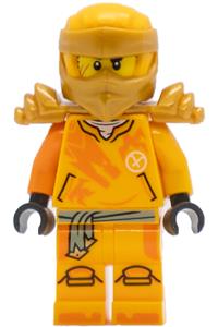 Arin Minifigure - Arin wearing a head wrap and shoulder armor - njo866