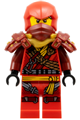 Dragons Rising Kai minifigure with climber gear and shoulder armor - njo870