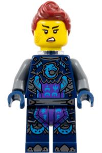 Jordana Minifigure - Jordana  featuring a neck bracket for attachment - njo871