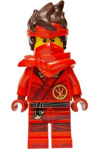 Kai - Dragons Rising Minifigure - Kai from Dragons Rising with hair and shoulder pads - njo882