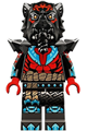 Lord Ras wearing pearl dark gray armor - njo893