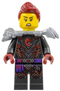 Jordana Minifigure - Jordana with claw shoulder armor - njo897