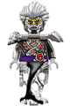 Cinder with pearl dark gray and flat silver armor, wearing ghost legs - njo901