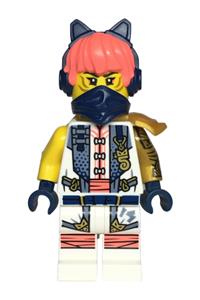 Sora Minifigure - Sora wearing tournament armor with a scabbard - njo915