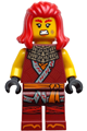 Wyldfyre wearing a dark red tunic - njo923