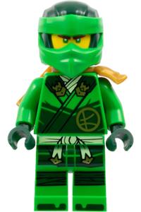 Lloyd Minifigure - Lloyd from Dragons Rising with a tunic, head wrap, and scabbard - njo929