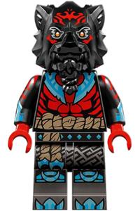 Lord Ras Minifigure - Lord Ras with red markings - njo935