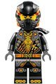 Cole from Dragons Rising wearing a tunic with shoulder armor, head wrap, and scabbard - njo936