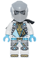 Zane from Dragons Rising with a tunic featuring shoulder armor, head wrap, and a scabbard - njo939