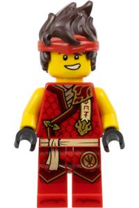 Kai Dragons Rising Minifigure - Kai from Dragons Rising wearing Tournament Armor - njo947