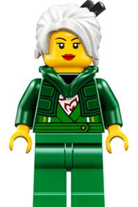 Harumi Minifigure - Harumi - Sons of Garmadon, Hood - njo949
