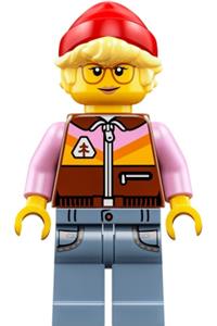 Model Shop Owner Minifigure - njo955