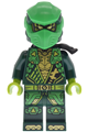 Lloyd from Dragons Rising with a tunic featuring shoulder armor, head wrap, and a scabbard - njo959