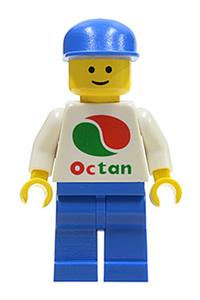 Octan - White Logo, Blue Legs, Blue Cap oct052