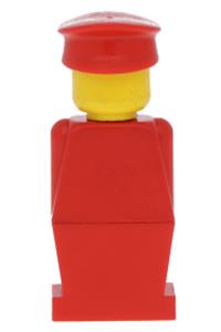 Legoland - Red Torso, Red Legs, Red Hat old025