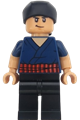 Roronoa Zoro wearing a dark blue shirt and a black bandana - op019