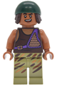 Usopp wearing a dark green bandana with olive green legs - op030