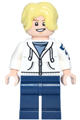 Sanji Vinsmoke wearing a white hoodie - op034