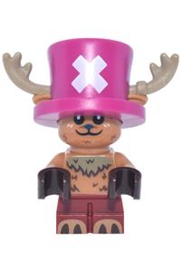 Tony Tony Chopper Minifigure - Tony Tony Chopper with a closed mouth and angry expression - op038
