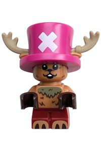 Tony Tony Chopper Minifigure - Tony Tony Chopper with an open mouth and a sad expression - op040