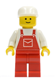 Male with Red Overalls