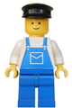 Male with Blue Overalls
